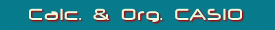 Calculatrices et Organiseurs CASIO